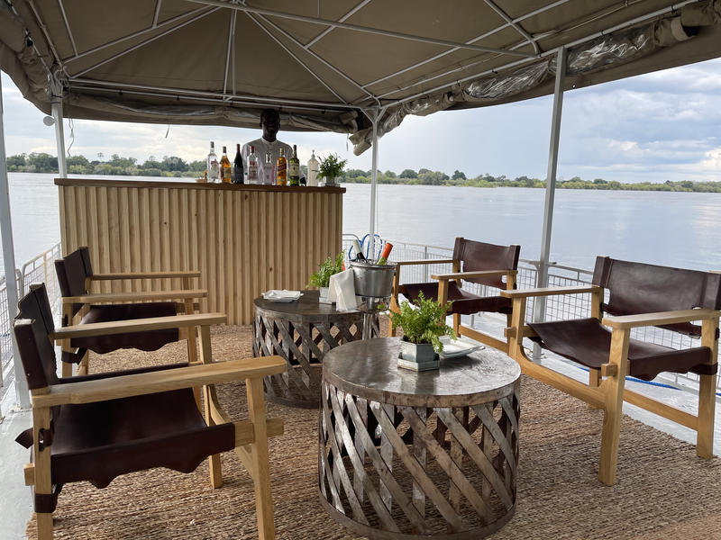 Private river cruise on the Zaambezi