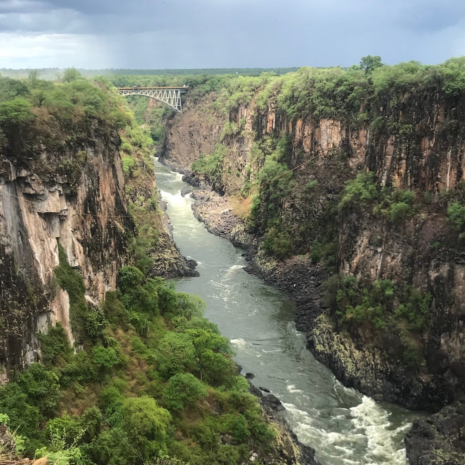 Views from Look Out Cafe Victoria falls